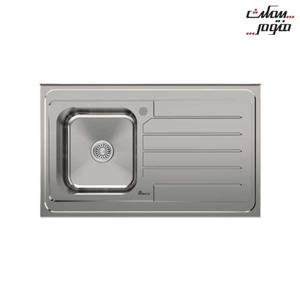 سینک ظرفشویی استیل بیمکث مدل 937 توکار