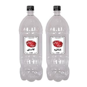 عرق کاسنی و شاتره عطاری مجذوبی - 2 لیتر بسته 2 عددی