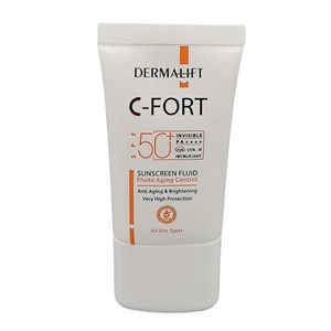 کرم روشن کننده پوست خشک C-FORT درمالیفت - 40 میلی‌لیتر