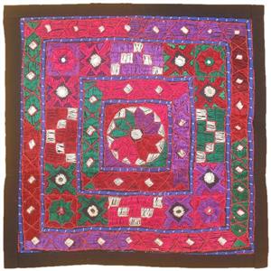 رومیزی سوزن دوزی مدل عسلی کد SOO88