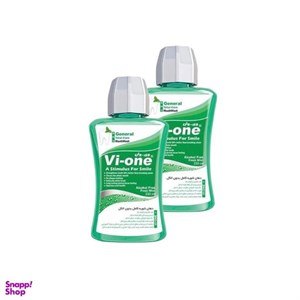 دهان شویه وی وان مدل General Fresh Mint حجم 330 میلی لیتر بسته 6 عددی