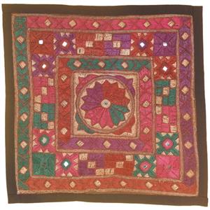 رومیزی سوزن دوزی مدل عسلی کد SOO48