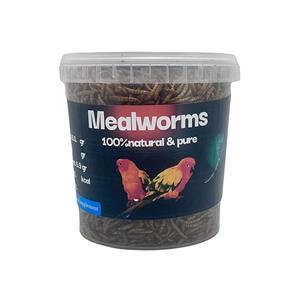 غذای خشک پرندگان مدل کرم میلورم وزن 400 گرم