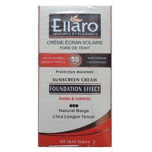 کرم ضد آفتاب رنگی الارو SPF 50 سری Foundation Effect ‌ حجم 40 میلی‌لیتر