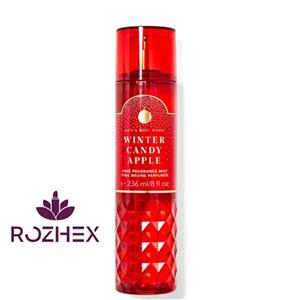 بادی اسپلش زنانه بس اند بادی ورکز مدل Winter Candy Apple حجم 236 میلی لیتر