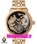 ساعت واشرون کنستانتین دراگون مردانه اتوماتیک رزگلد حکاکی کیفیت مستر Vacheron Constantin dragon 01616