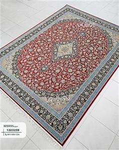 فرش 1200 شانه آکرلیک طرح کاشانه کد 1223259 آریا