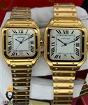 ساعتمچی ست زنانه و مردانه کارتیه سانتوز اتومات Cartier SANTOS 01923