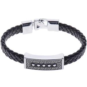 دستبند چرمی جی دبلیو ال مدل B15145 JWL B15145 Bracelets