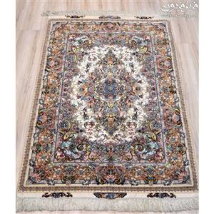 فرش دستباف ذرع ونیم نقشه خطیبی بافت تبریز