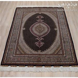 فرش دستباف قالیچه 3 متری طرح ریز ماهی کمال الملک بافت تبریز