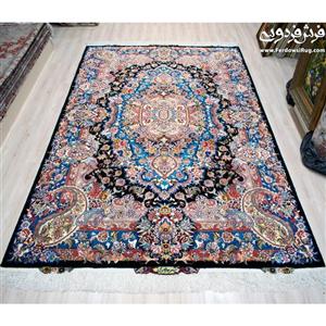 جفت فرش 6متری دستباف طرح سالاری بافت تبریز