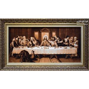 تابلوفرش دستباف طرح شام آخر بافت تبریز