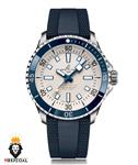 ساعت برایتلینگ مردانه اتوماتیک بند رابر صفحه سفید Breitling Super Ocean 02009