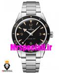 ساعت مردانه امگا سیمستر اتوماتیک استیل صفحه مشکی OMEGA SEAMASTER 300 Co-Axial 020667