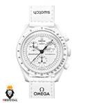 ساعت امگا سواچ مدل مأموریت به ماه OmegaSwatch Moonphase snoopy 020470