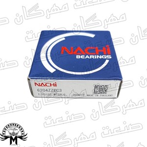 بلبرینگ 6204ZZ/C3  برند NACHI  