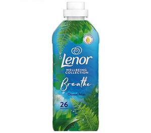 نرم کننده لباس لنور Lenor با رایحه نسیم اقیانوس حجم 858 میلی لیتر