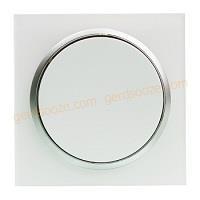 پریز آنتن دلند مدل آوا پلکسی مشکی زه نقره ای مات