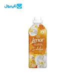 نرم کننده لباس لنور Lenor با رایحه ارکیده طلایی حجم 858 میلی لیتر