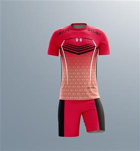ست پیراهن شورت مردانه فوتبال UNDER ARMOUR کد 005