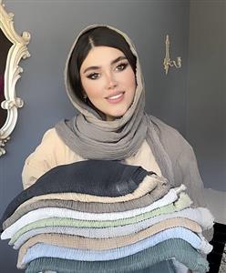 شال پلیسه زاپ دار کد ۳۷۰
