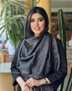 شال پلیسه لمه دار کد ۱۲۸