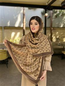 شال کشمیر دورو طرح ال وی کد ۴۵۲