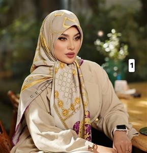 روسری ابریشم توییل کد ۵۶۱
