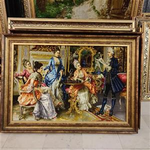 تابلو فرش دستباف طرح شاعر جوان کد 01 مدل 24498555