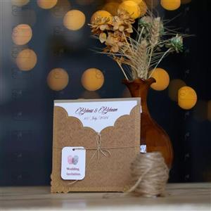 کارت عروسی مربعی کرافت Kizhan