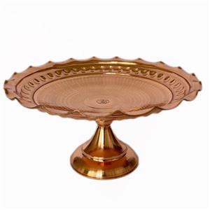 شیرینی خوری مسی مدل ارکیده کد ZH345.2 -