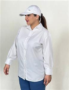 شومیز زنانه سفید لاوین کد : 0069