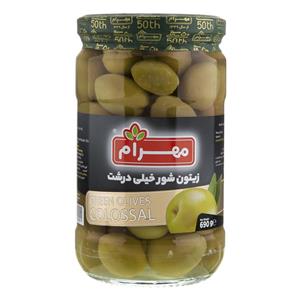 زیتون شور خیلی درشت مهرام - 690 گرم