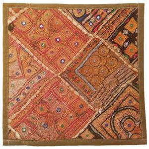 رومیزی سوزن دوزی مدل عسلی کد ZAR18