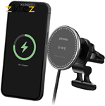 هولدر شارژر وایرلس مگنتی  Porodo 3 In 1 Magnetic Car Charger Mount 