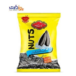 تخمه آفتابگردان گلستان با طعم نمکی 100 گرم