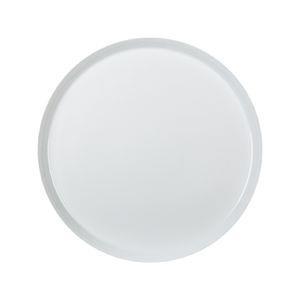 بشقاب غذاخوری زی مدل فرم اس 27 سفید درجه سه بسته سه عددی\t