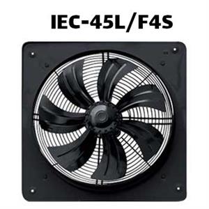 هواکش صنعتی سایز 45 ژنیران هفت پره تک فاز IEC-45L/F4S
