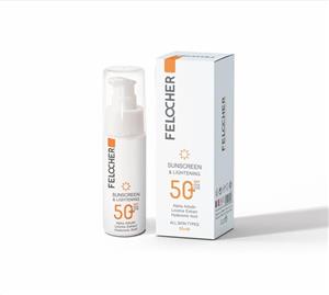 کرم ضد آفتاب و روشن کننده SPF50 فلوچر 50 میلی لیتر