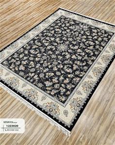 فرش 1200 شانه آکرلیک طرح پرنیان کد 1223020 آریا