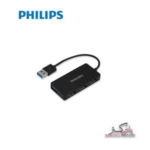 هاب یو اس بی 4 پورت فیلیلپس مدل Philips USB-A Adaptor SWV3704