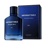 ادکلن ادوتویلت مردانه آنفورگتبل آکوآ بلو (UNFORGETTABLE ACQUA BLU) جی پارلیس فرانسه 100 میل