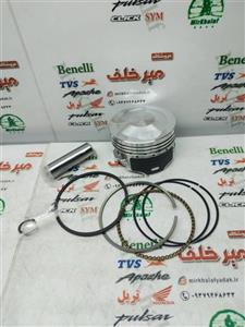 رینگ و پیستون (پستان) موتور بنلی کیوی 150 کاربراتوری (شماره صفر 0)