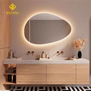 آینه بک لایت دفرمه مدل 2076