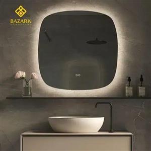 آینه بک لایت دفرمه مدل 2069
