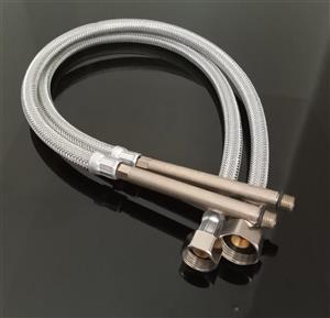 لوازم جانبی شیرآلات شلنگ تنسو 60 سانتیمتر میله10سانت آلومینیوم (20عددی) 