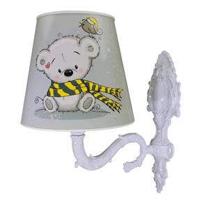 لوستر کودک طرح خرس شال دار 