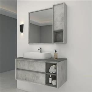 روشویی کابینتی دیواری مدل تینو 100