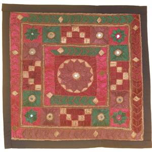 رومیزی سوزن دوزی مدل عسلی کد SOO55